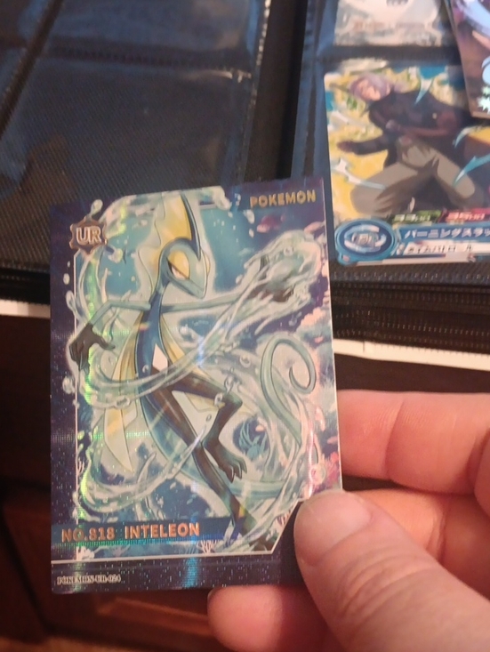 Pokemon Other - Pokemon Inteleon Trading Card - Blue, Green, Yellow
